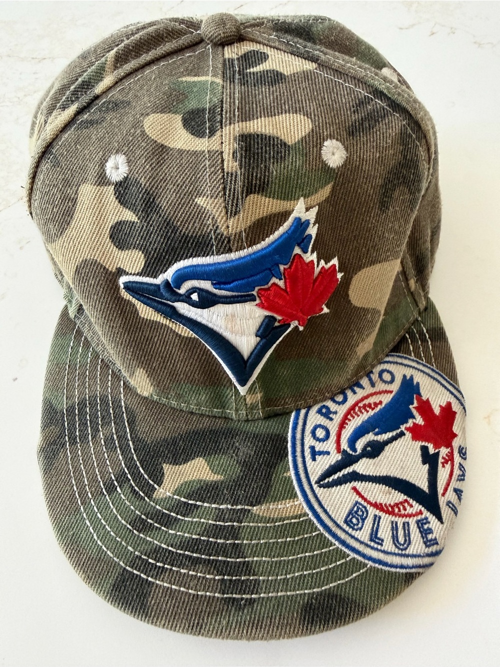 Toronto Blue Jays Mitchell & Ness vintage Camo Snapback Hat